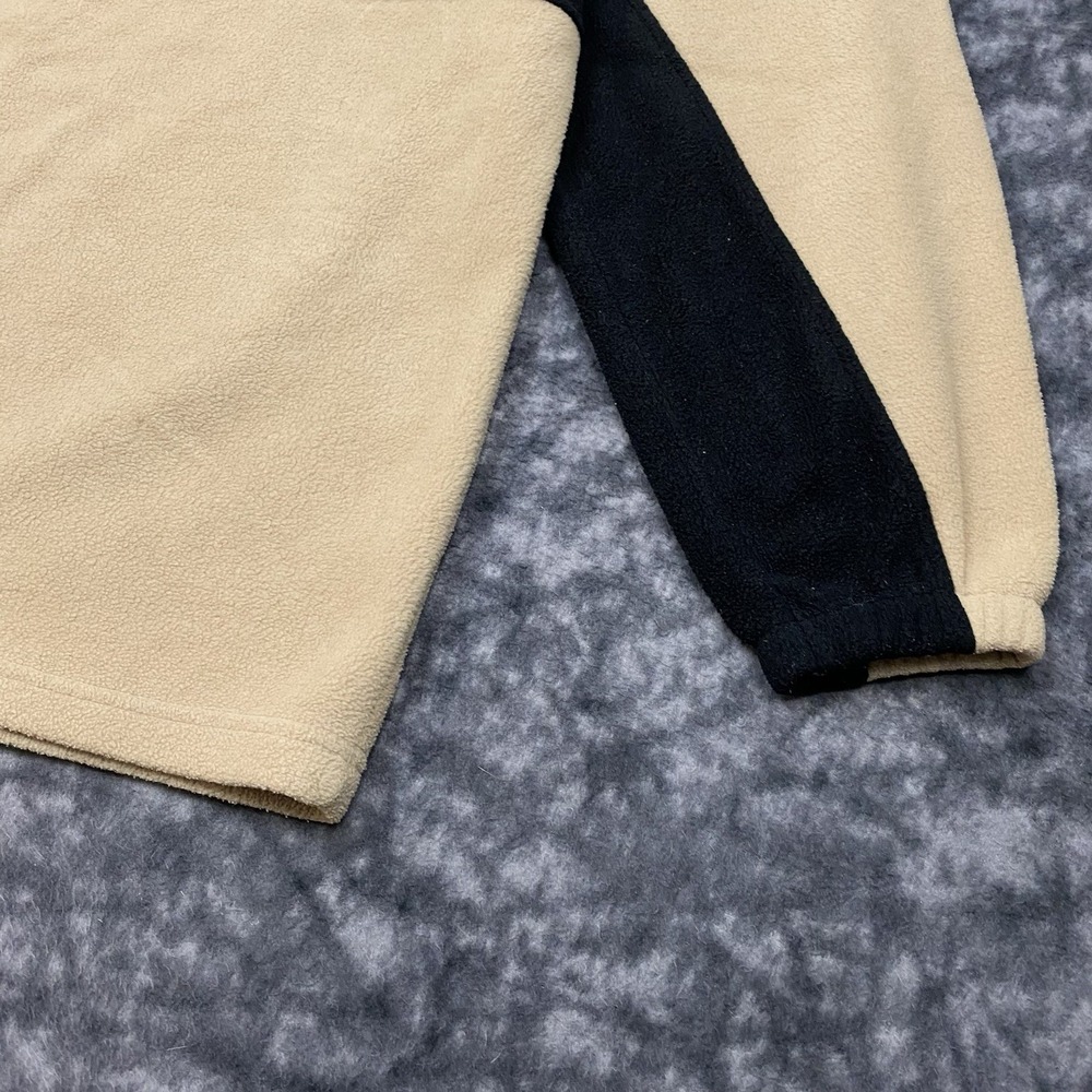Colorado Buffaloes Starter Fleece Jacket Mens Size L Beige Striped Retro Logo - Picture 9 of 11